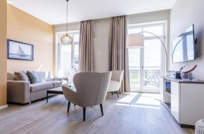 Ostseefeeling - 5 Sterne Ferienwohnung mit Südbalkon in der Seefahrtschule Wustrow in Wustrow
